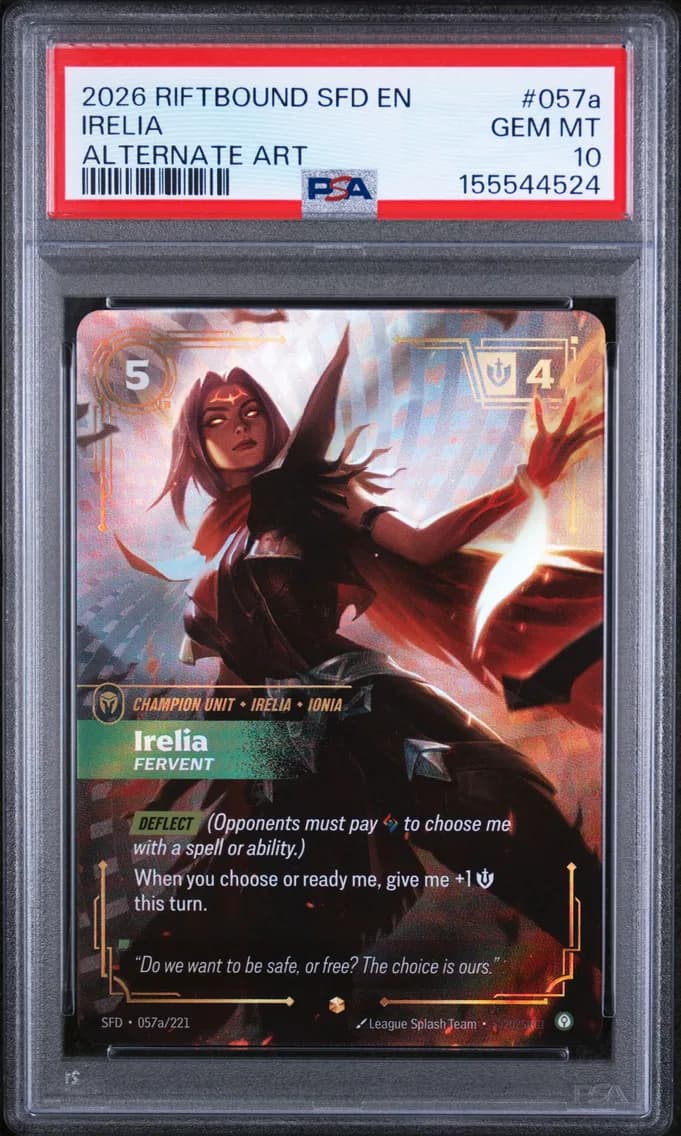 Irelia - Fervent, PSA 10