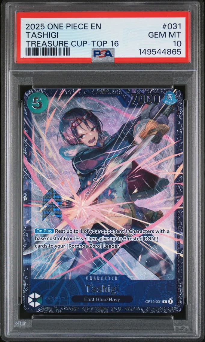 Tashigi, PSA 10