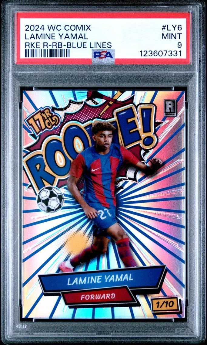 Lamine Yamal, PSA 9