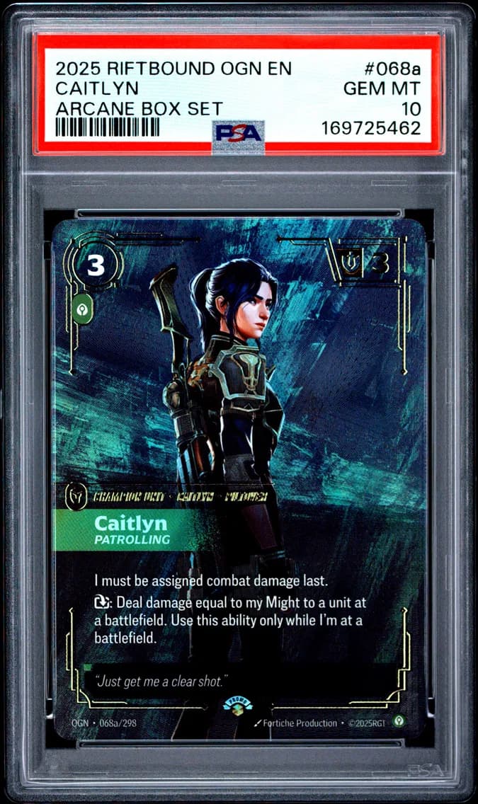 Caitlyn - Patrolling, PSA 10