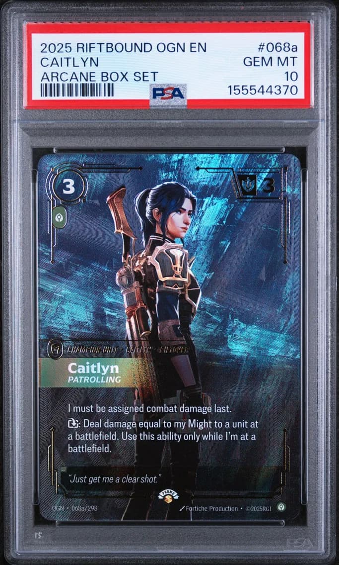 Caitlyn - Patrolling, PSA 10