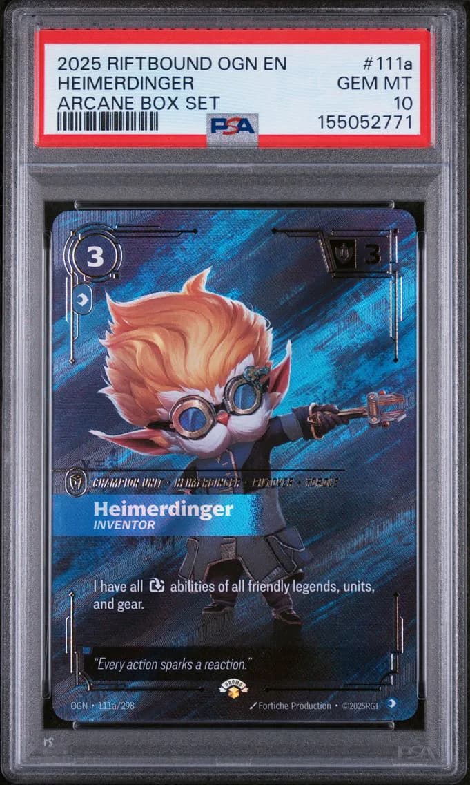 Heimerdinger - Inventor, PSA 10