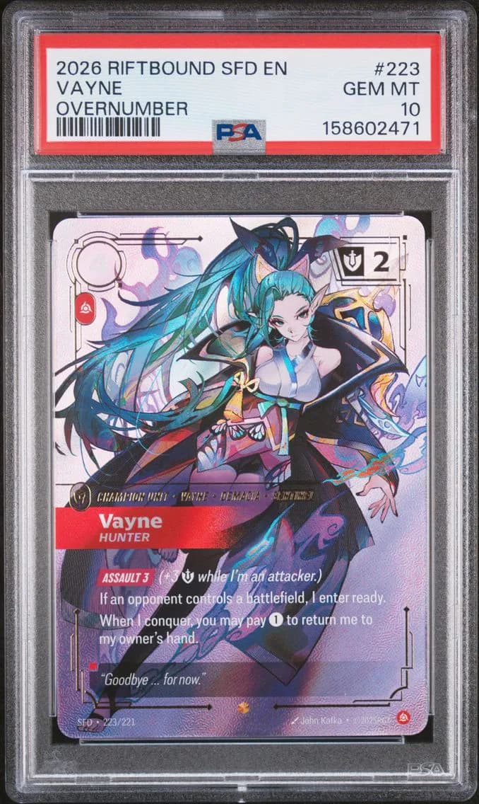Vayne - Hunter, PSA 10