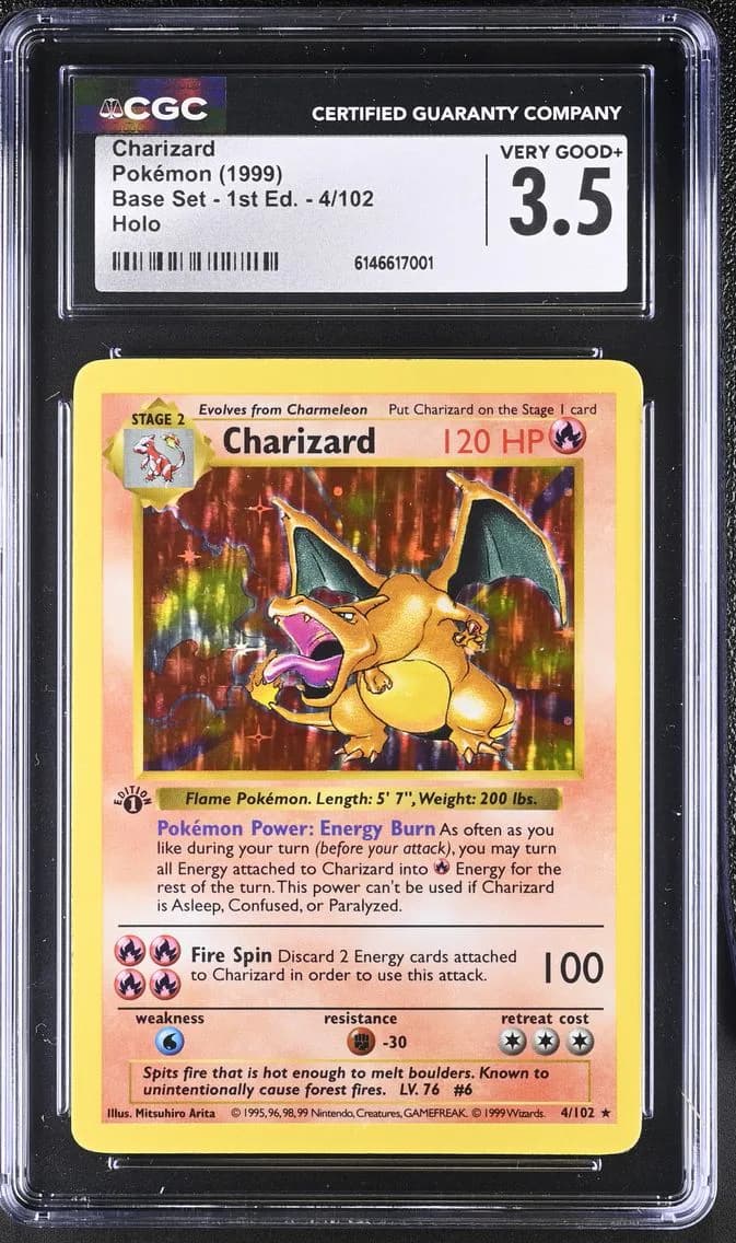 Charizard, CGC 3.5