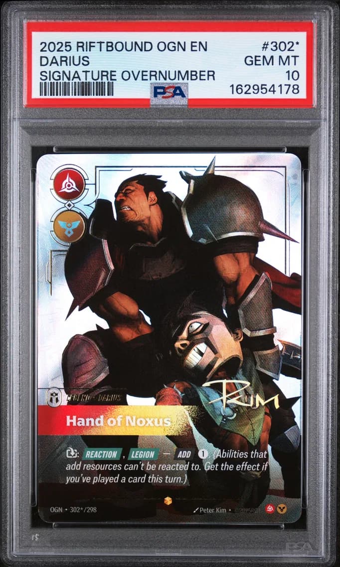 Darius - Hand of Noxus, PSA 10