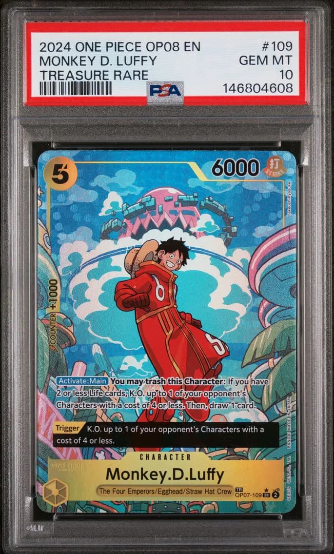 Monkey D. Luffy, PSA 10