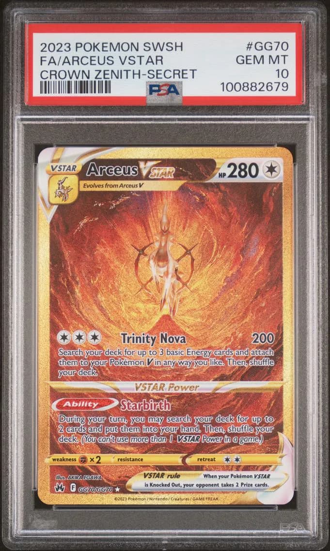 Full Art/Arceus Vstar, PSA 10