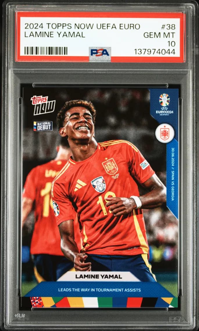 LAMINE YAMAL, PSA 10