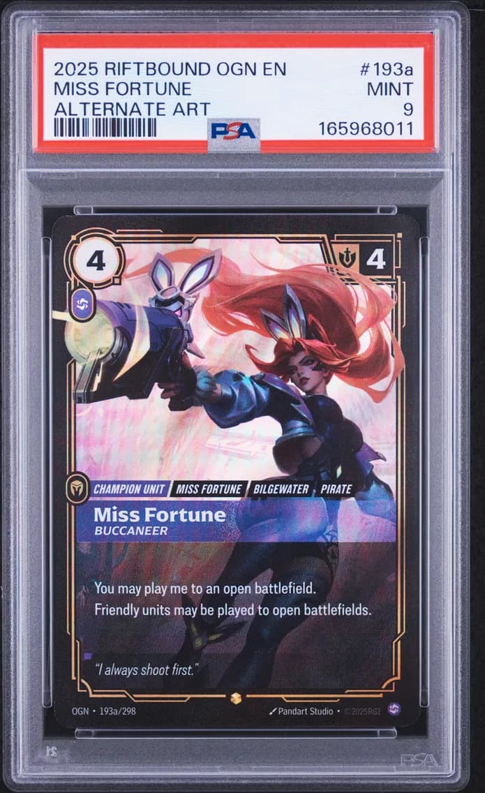 Miss Fortune - Buccaneer, PSA 9