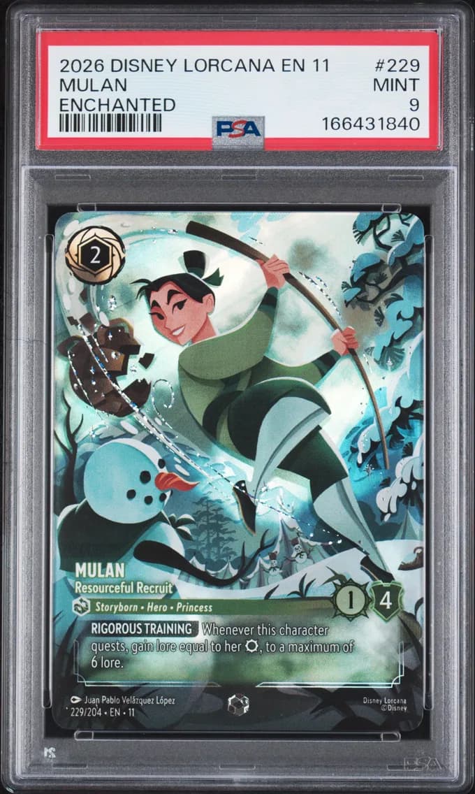 Mulan - Resourceful Recruit, PSA 9