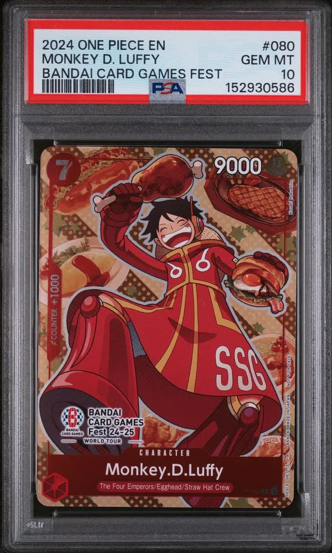 Monkey D. Luffy, PSA 10