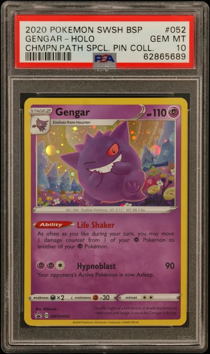 Gengar-Holo, PSA 10