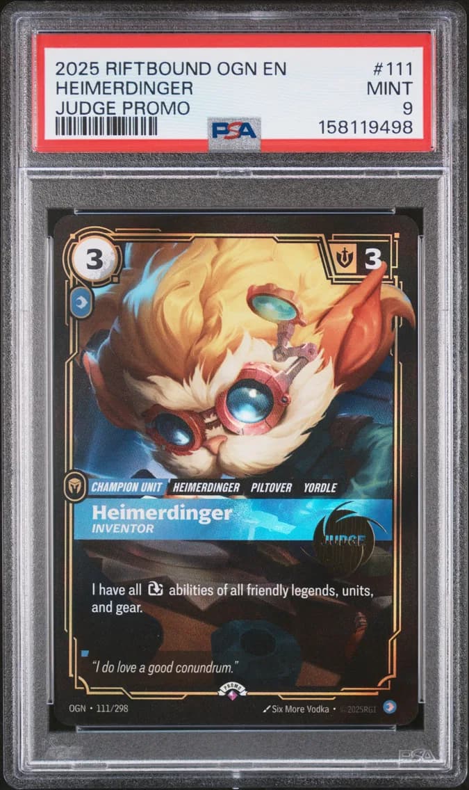 HEIMERDINGER, PSA 9