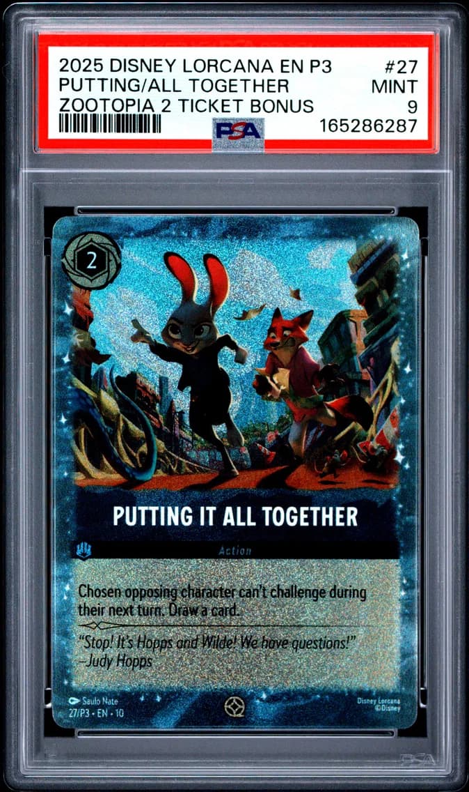 Putting It All Together, PSA 9