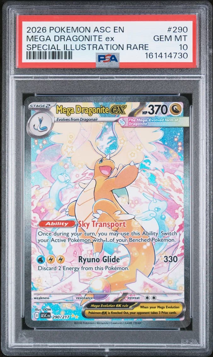 Mega Dragonite EX, PSA 10
