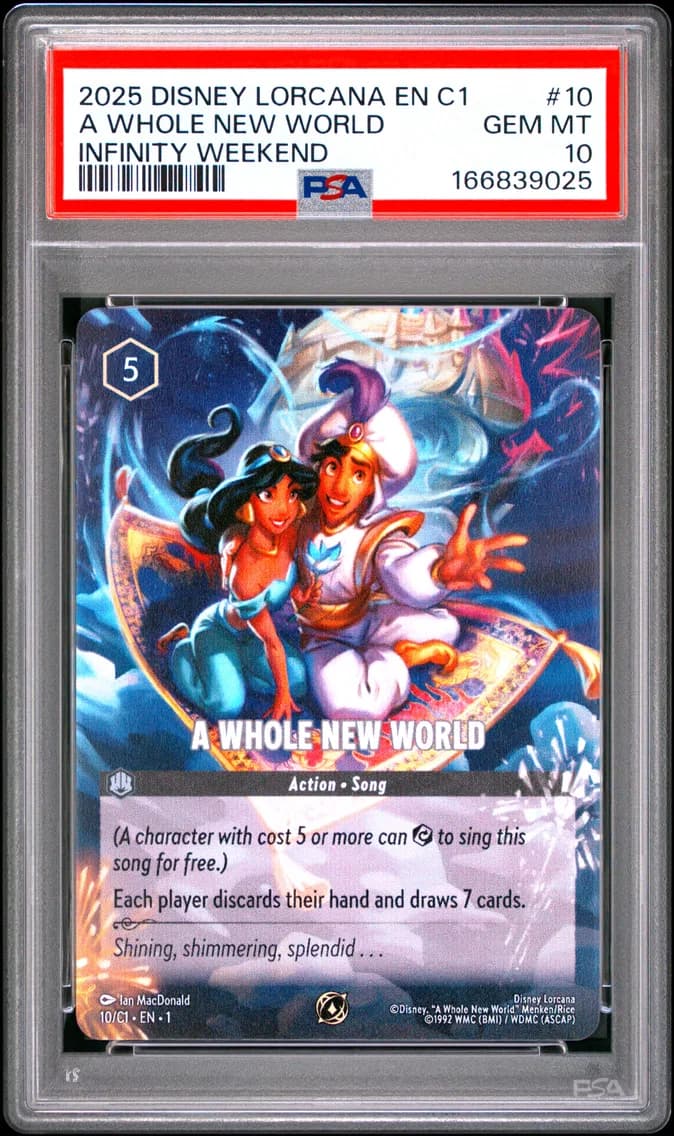 A Whole New World, PSA 10