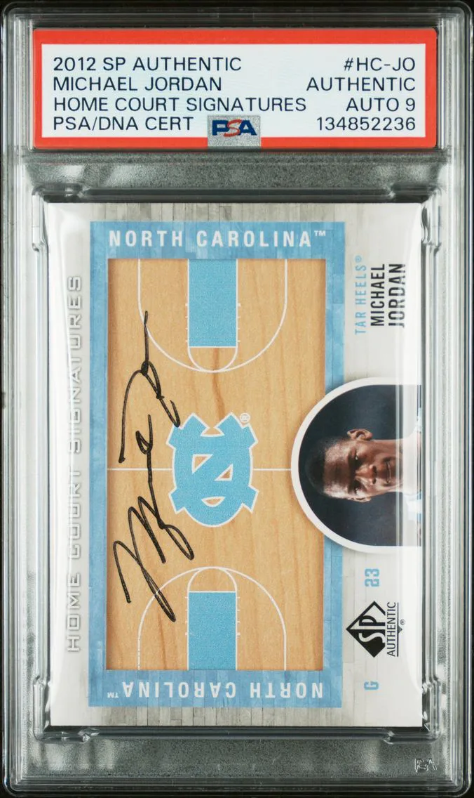 Michael Jordan, PSA auth