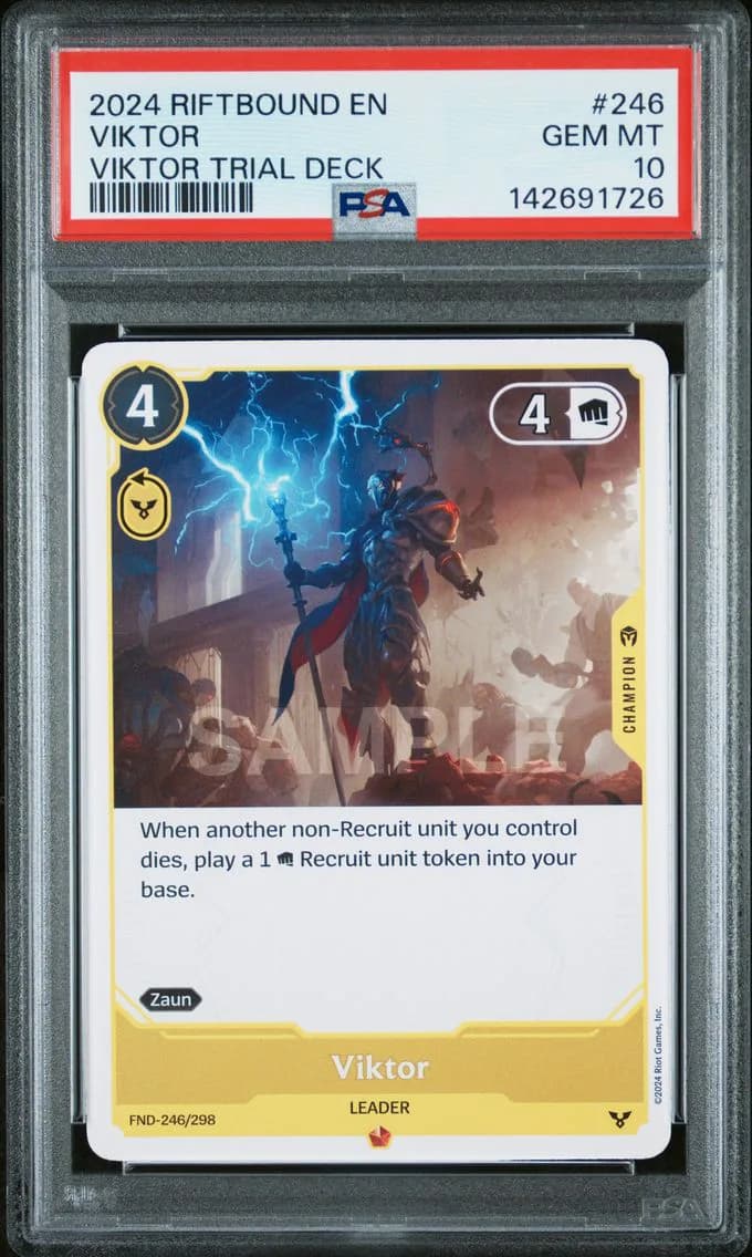 VIKTOR, PSA 10
