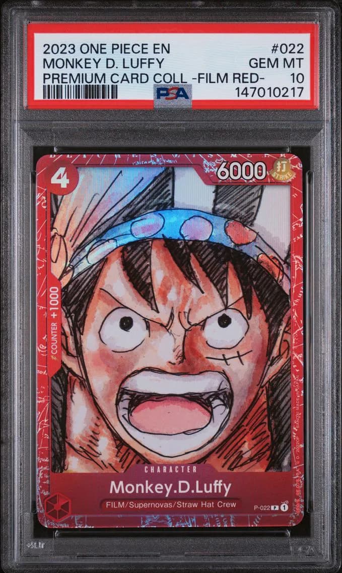 Monkey D. Luffy, PSA 10