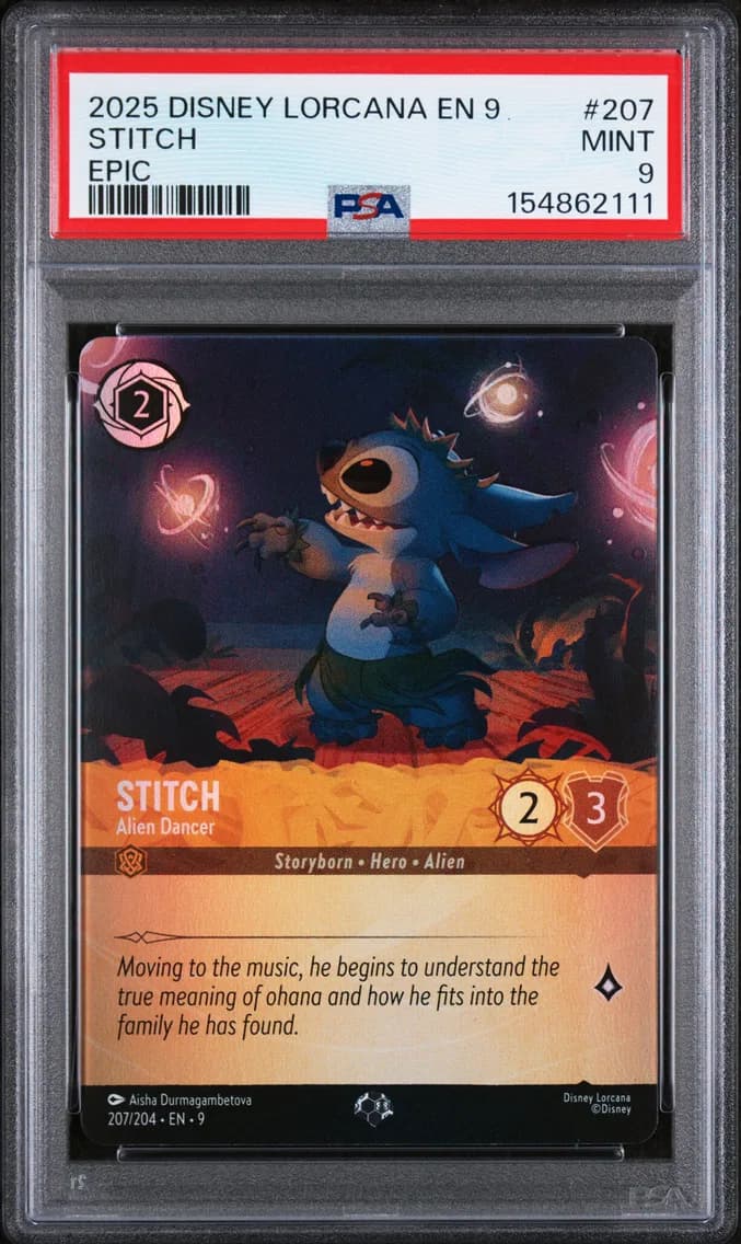 Stitch - Alien Dancer, PSA 9