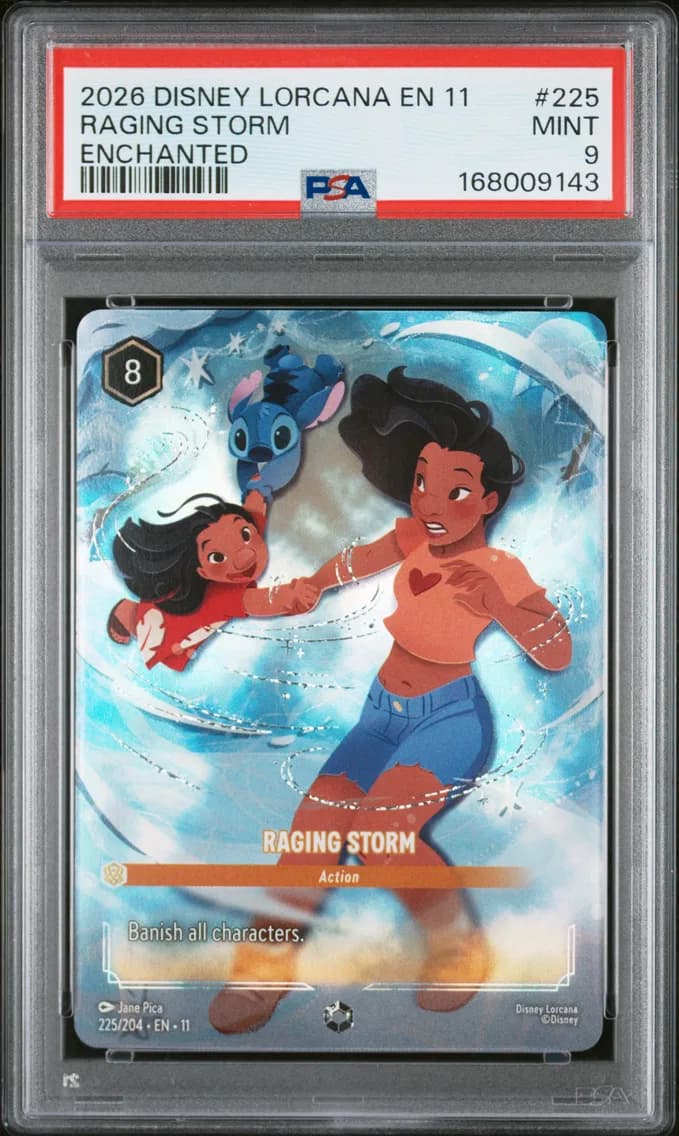 Raging Storm, PSA 9