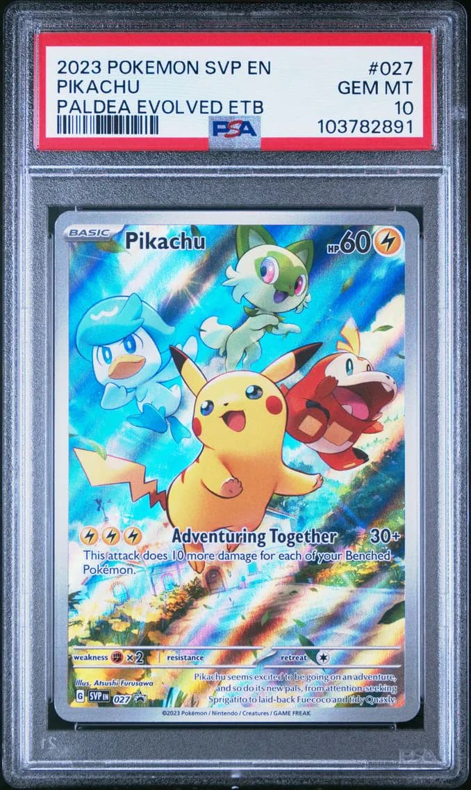 Pikachu, PSA 10