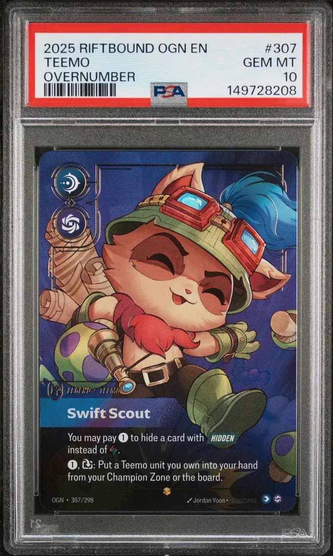 Teemo - Swift Scout, PSA 10
