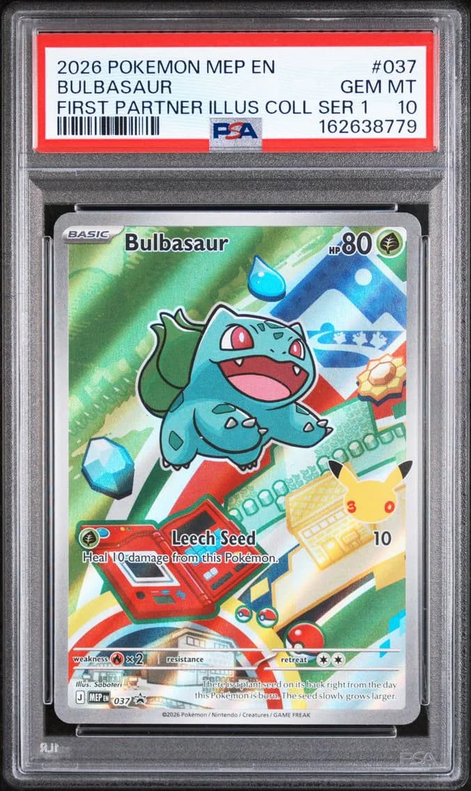 Bulbasaur, PSA 10