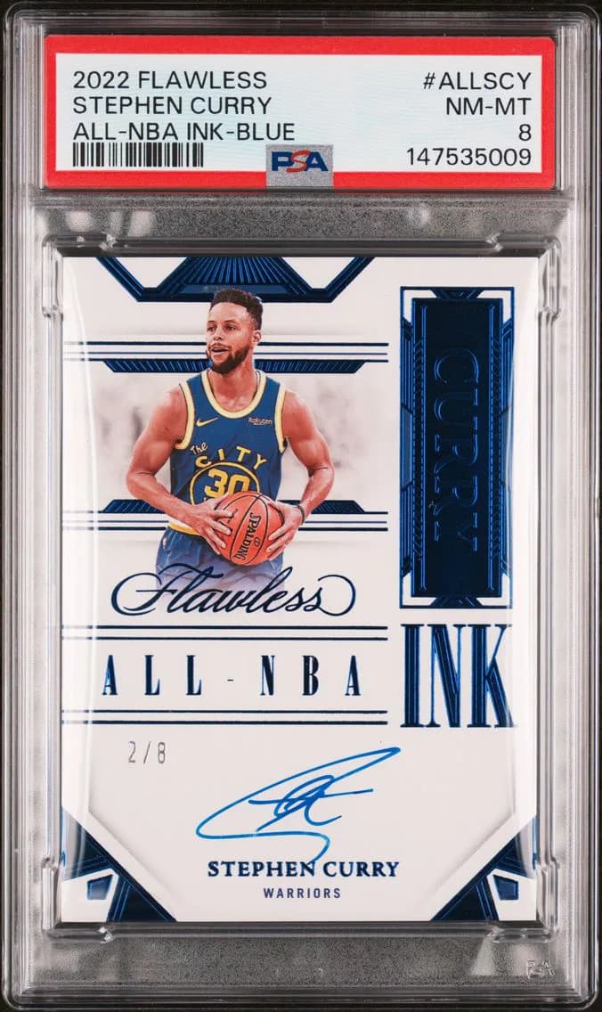 Stephen Curry, PSA 8