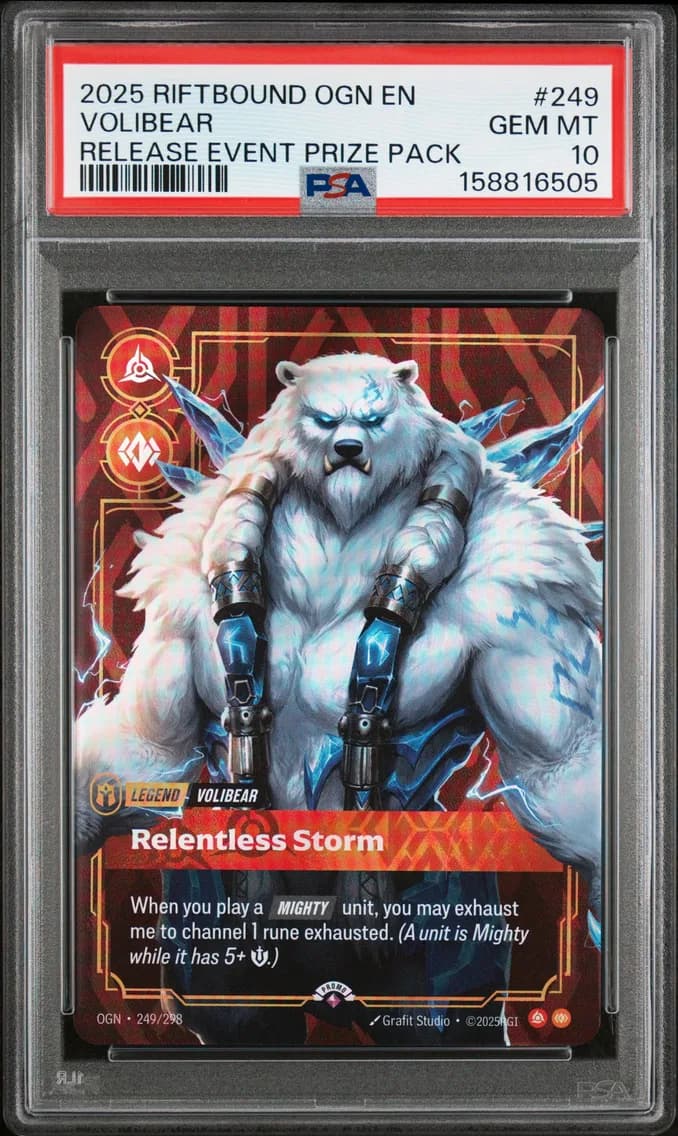 Volibear - Relentless Storm, PSA 10