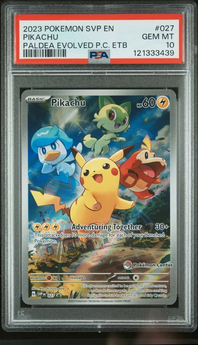 Pikachu, PSA 10