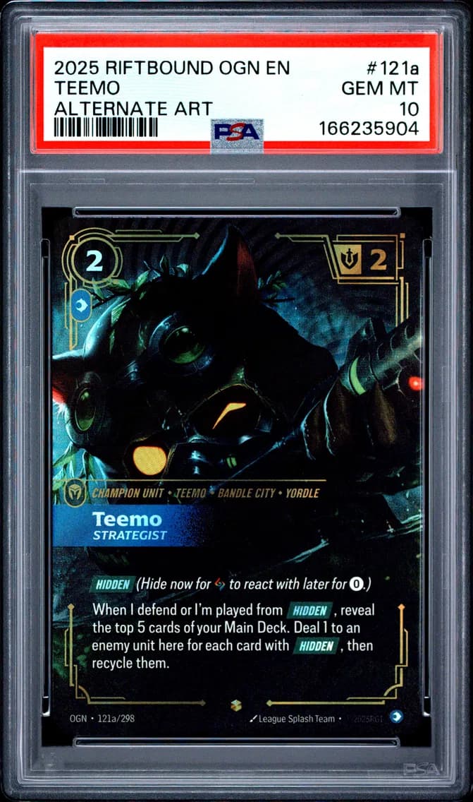 Teemo - Strategist, PSA 10