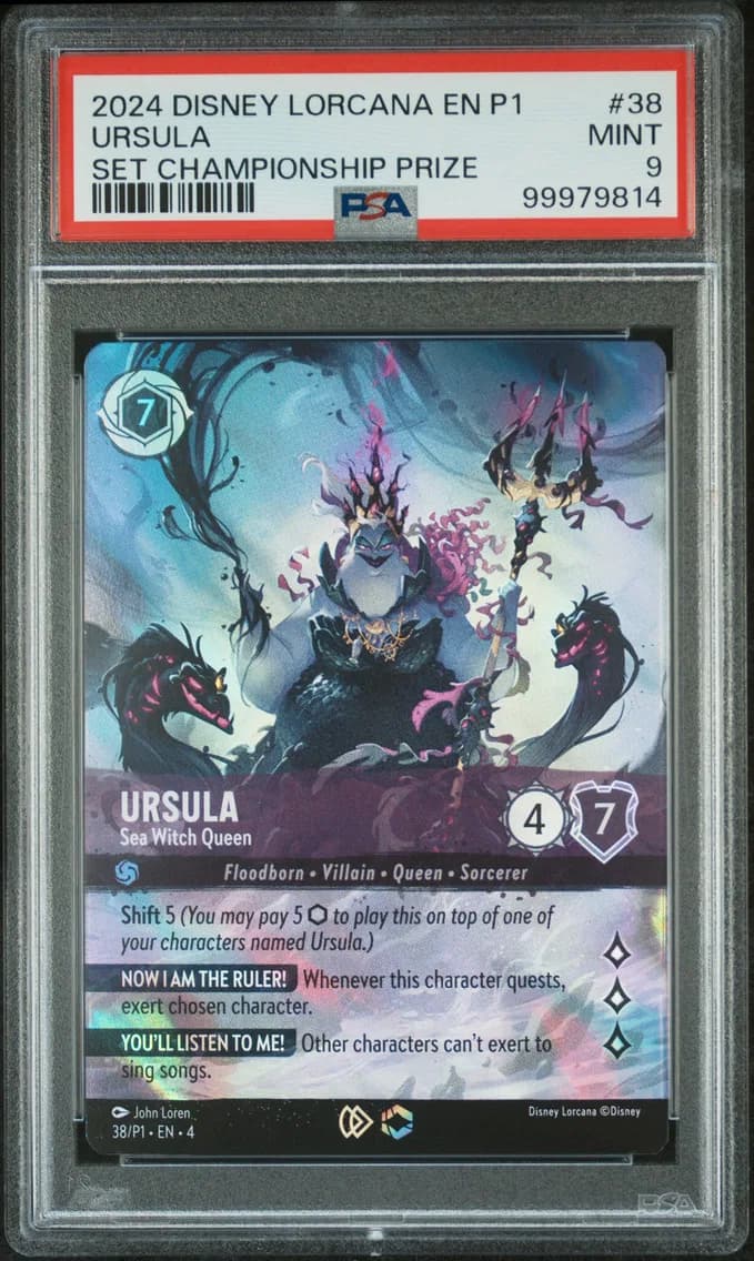 Ursula - Sea Witch Queen, PSA 9