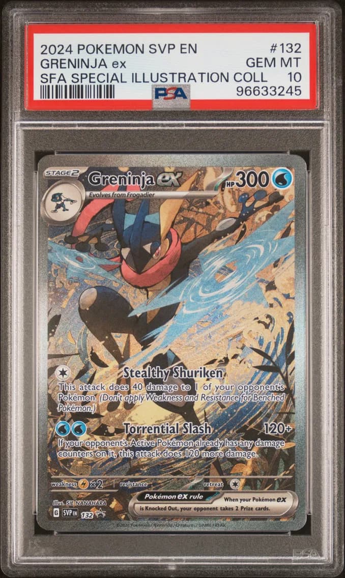 Greninja EX, PSA 10