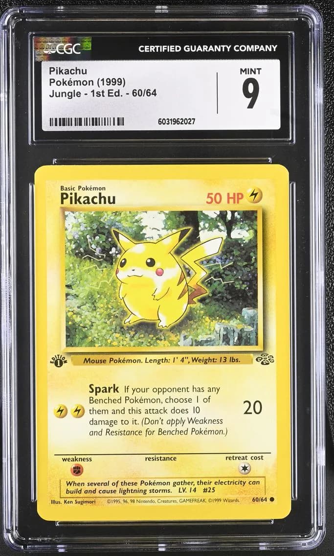 Pikachu, CGC 9