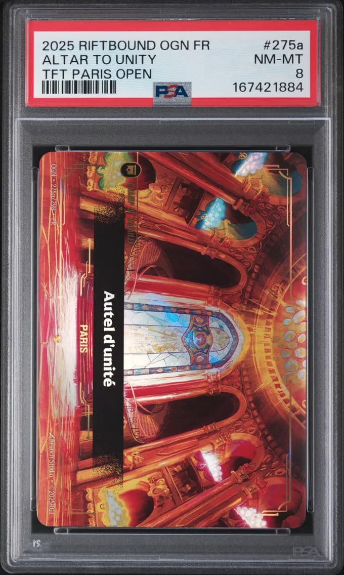 Altar to Unity, PSA 8
