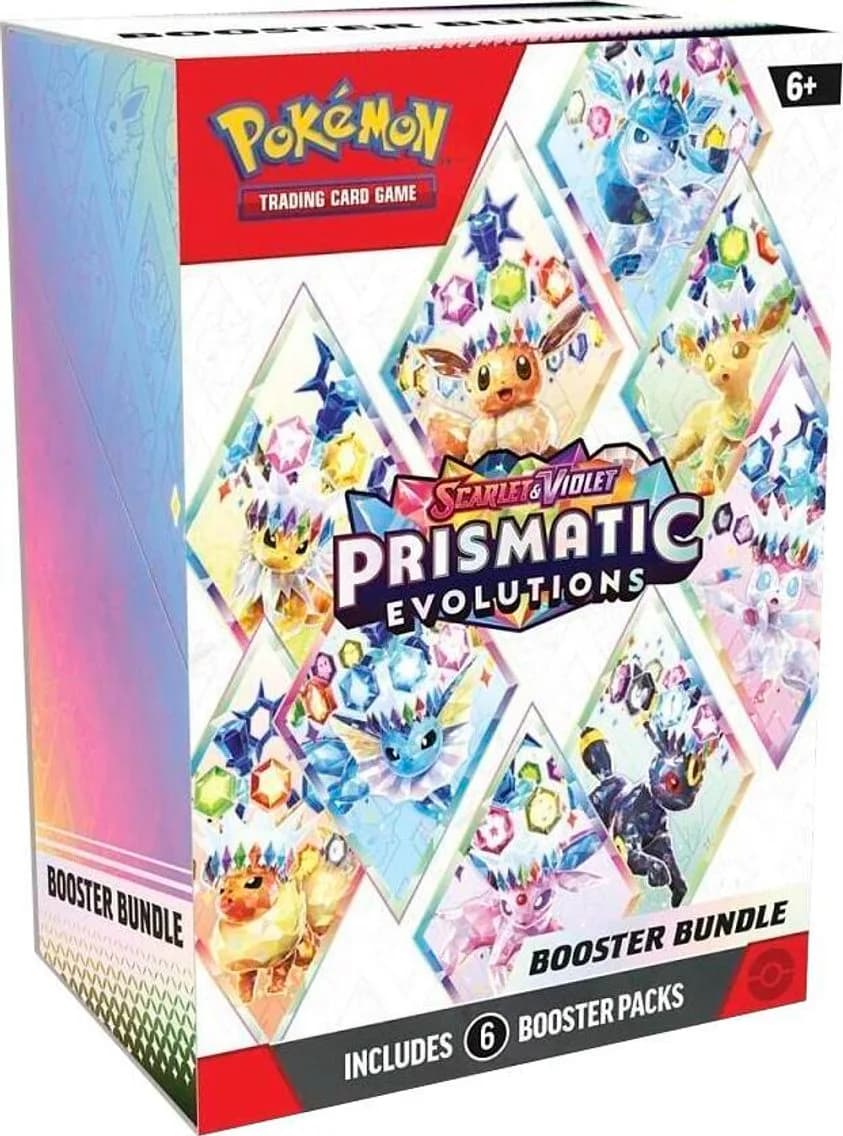SV8.5 Prismatic Evolutions Booster Bundle, 