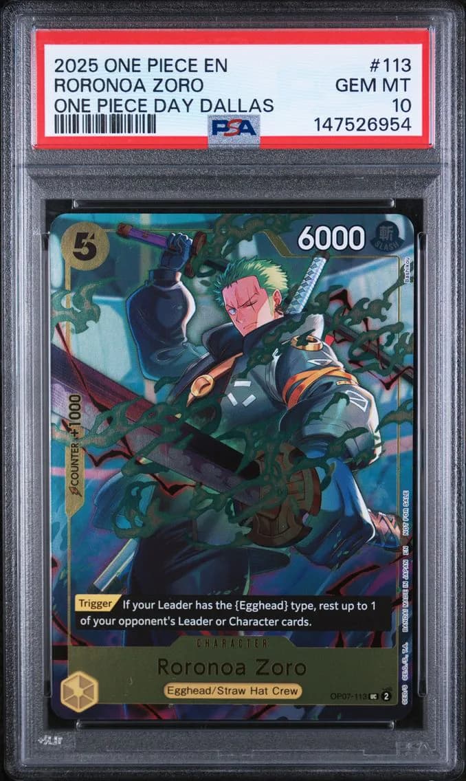 Roronoa Zoro, PSA 10