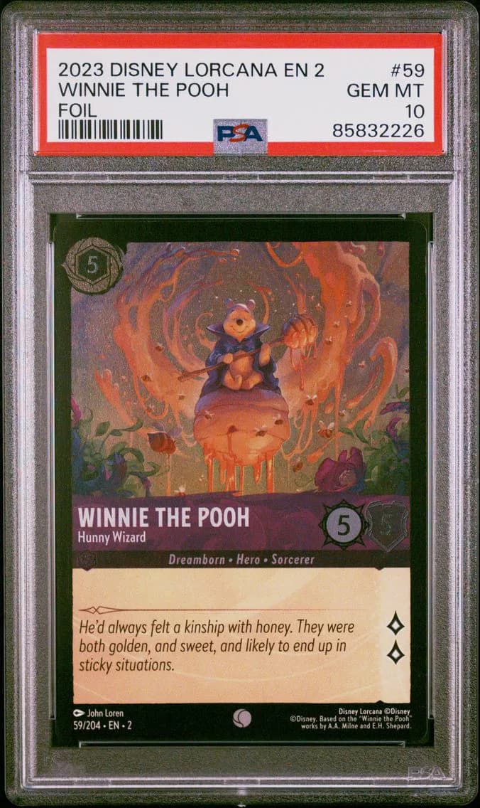 Winnie the Pooh - Hunny Wizard, PSA 10