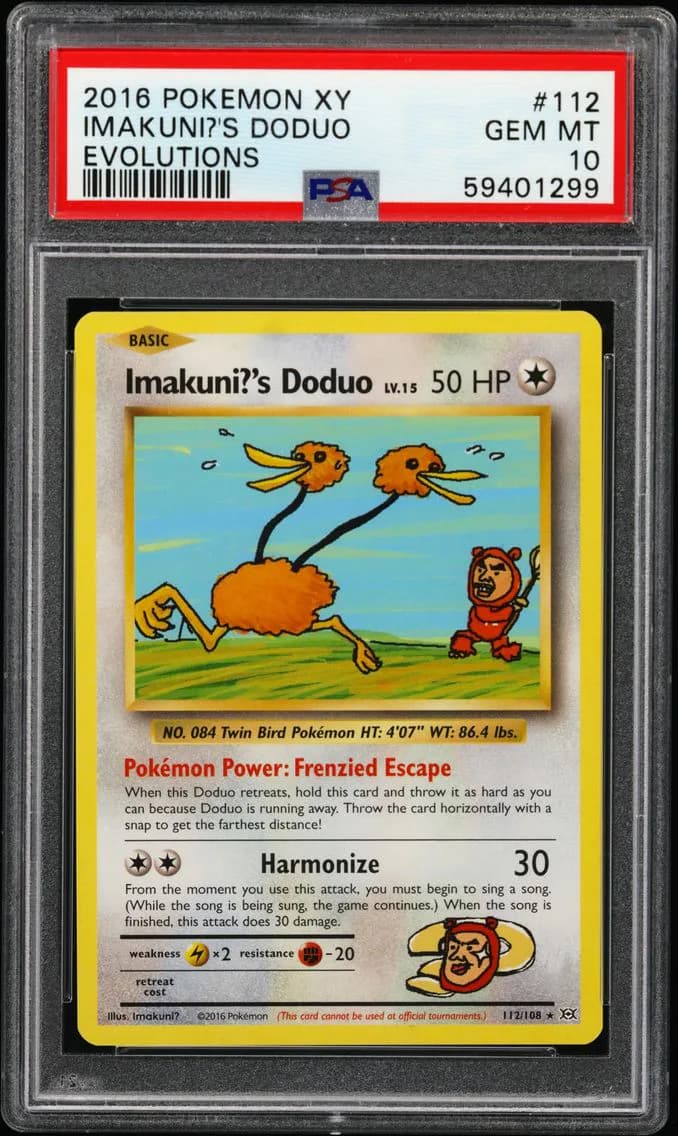 Imakuni?'s Doduo, PSA 10