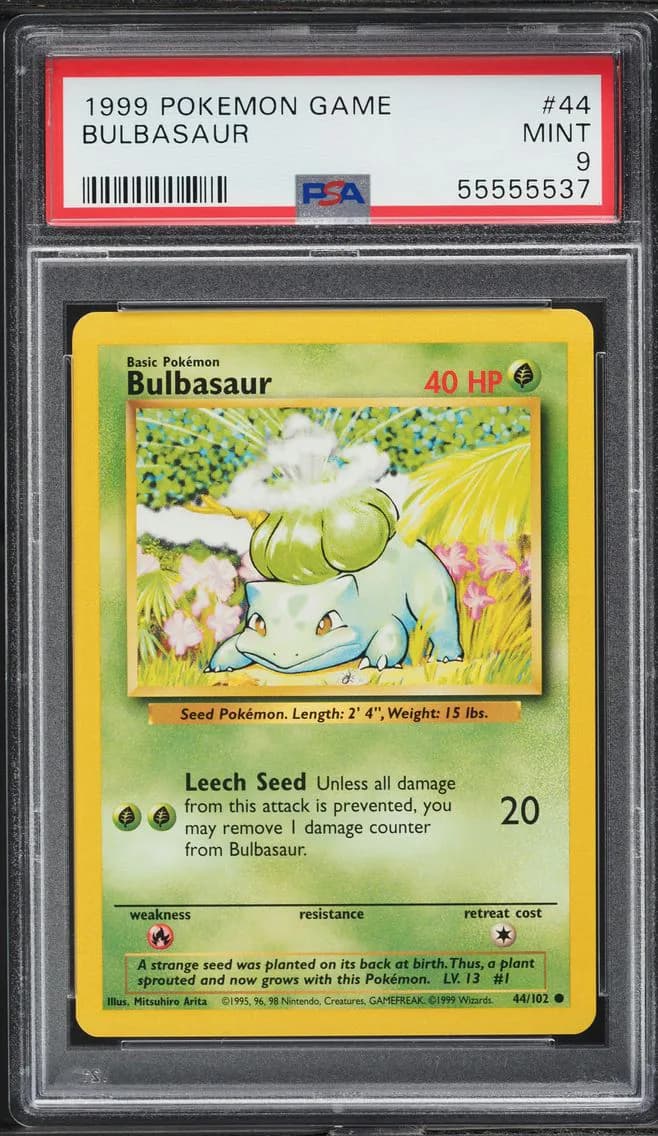 Bulbasaur, PSA 9