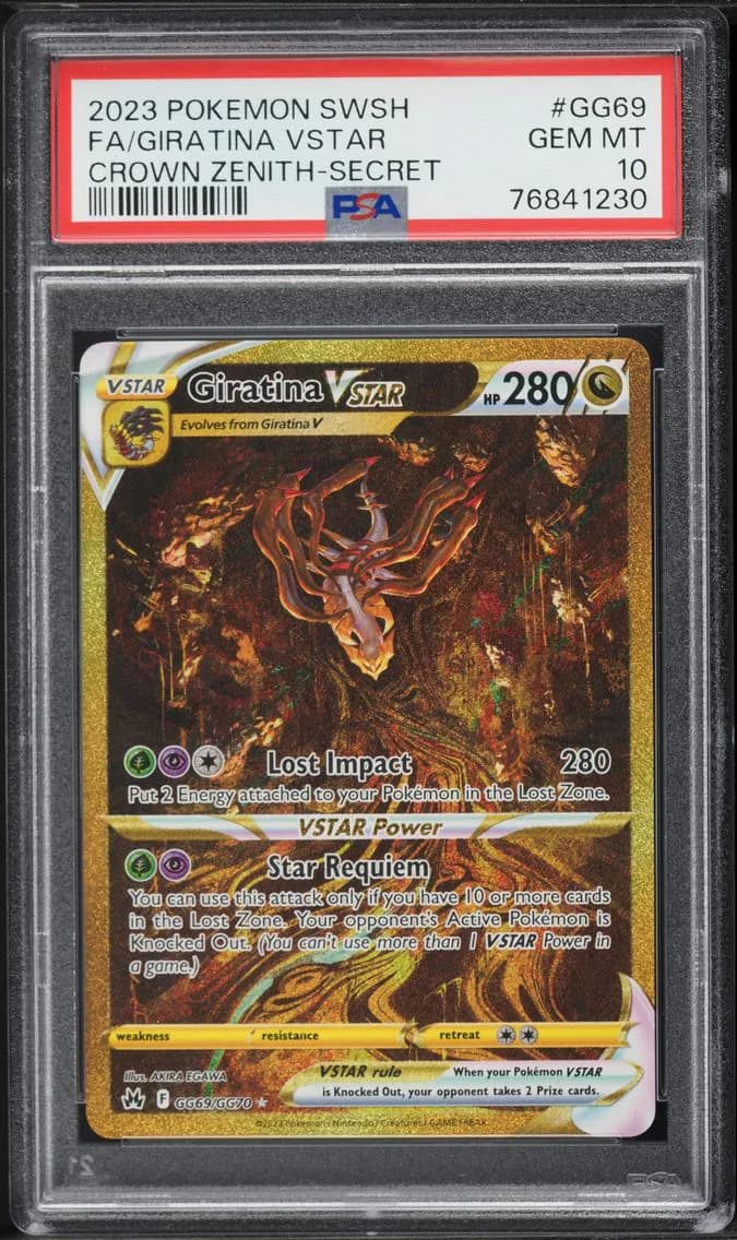 Full Art/Giratina Vstar, PSA 10