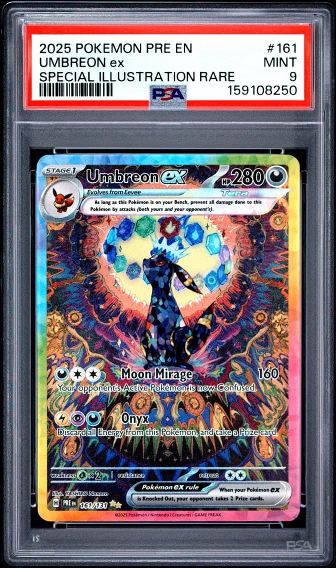 Umbreon EX, PSA 9