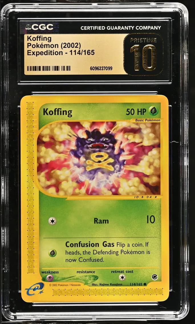 Koffing, CGC Pristine 10