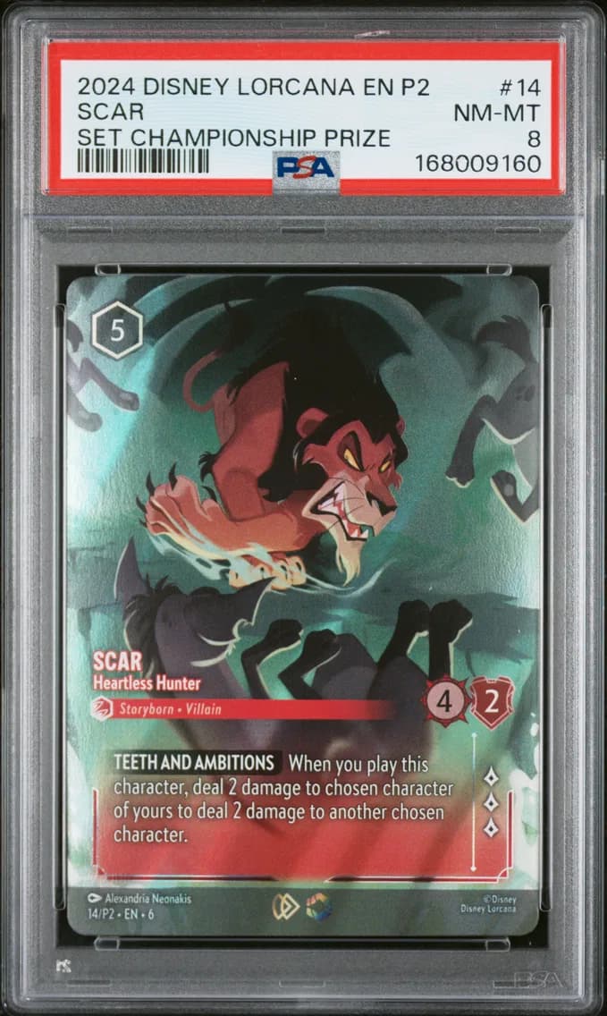 Scar - Heartless Hunter, PSA 8