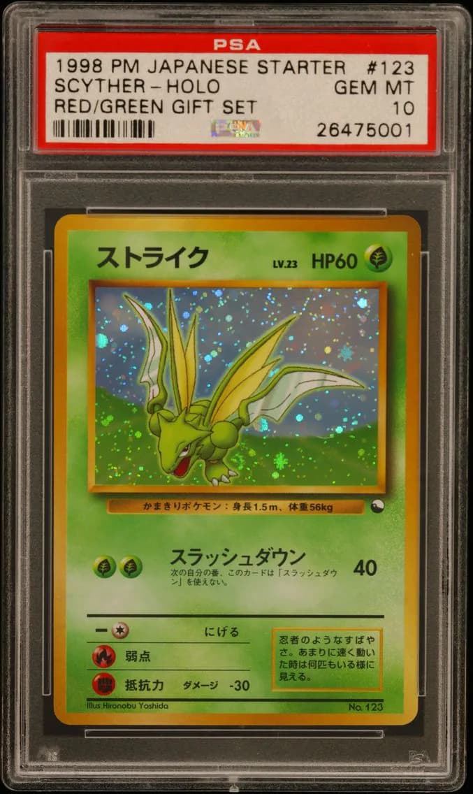 Scyther-Holo, PSA 10