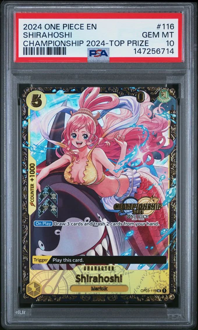 Shirahoshi, PSA 10