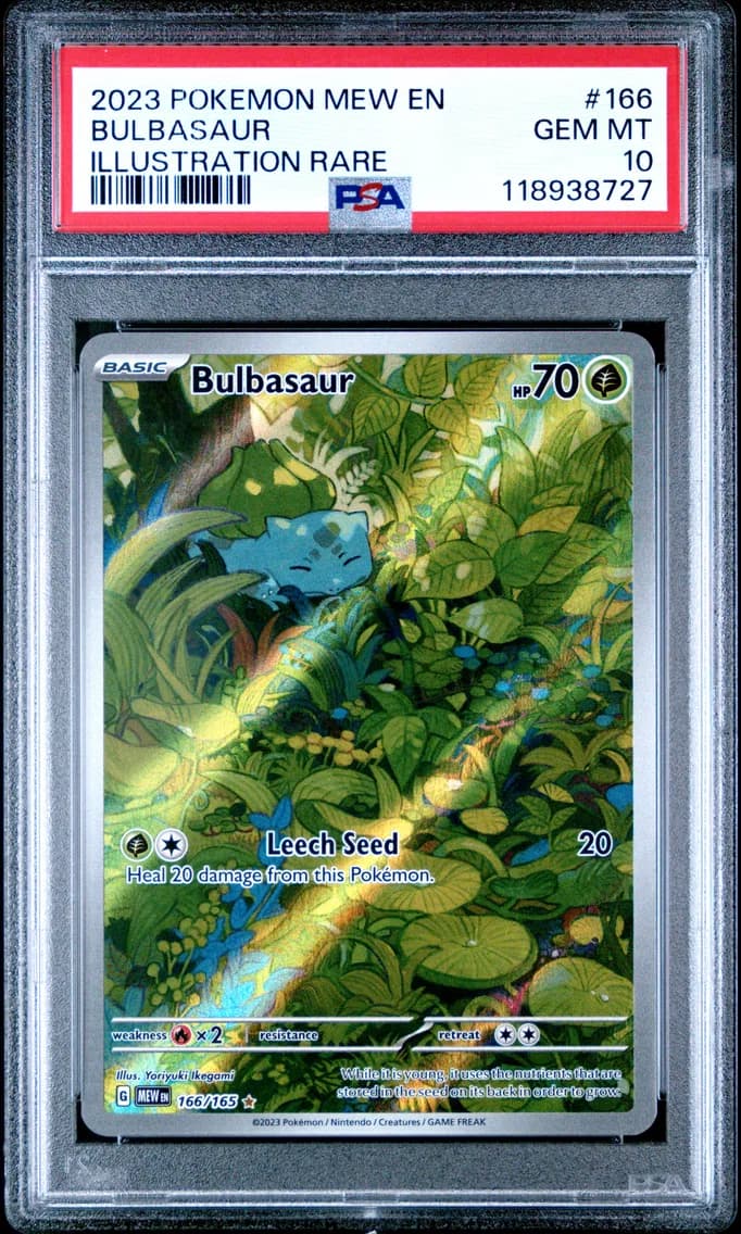 Bulbasaur, PSA 10
