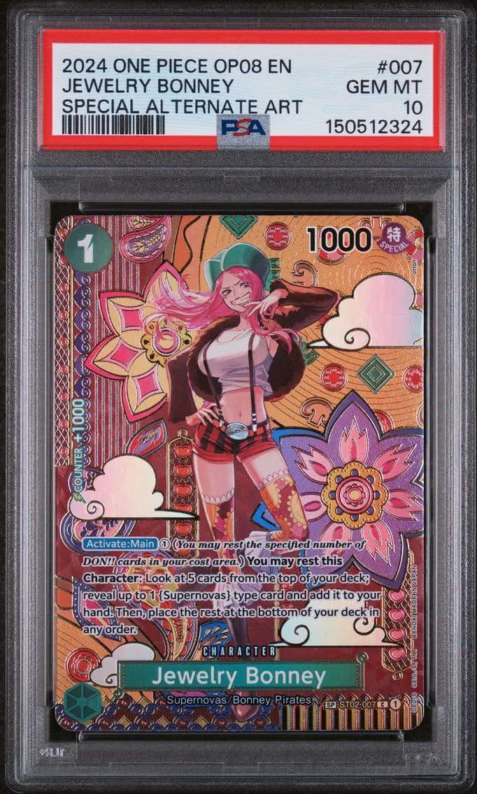 Jewelry Bonney, PSA 10