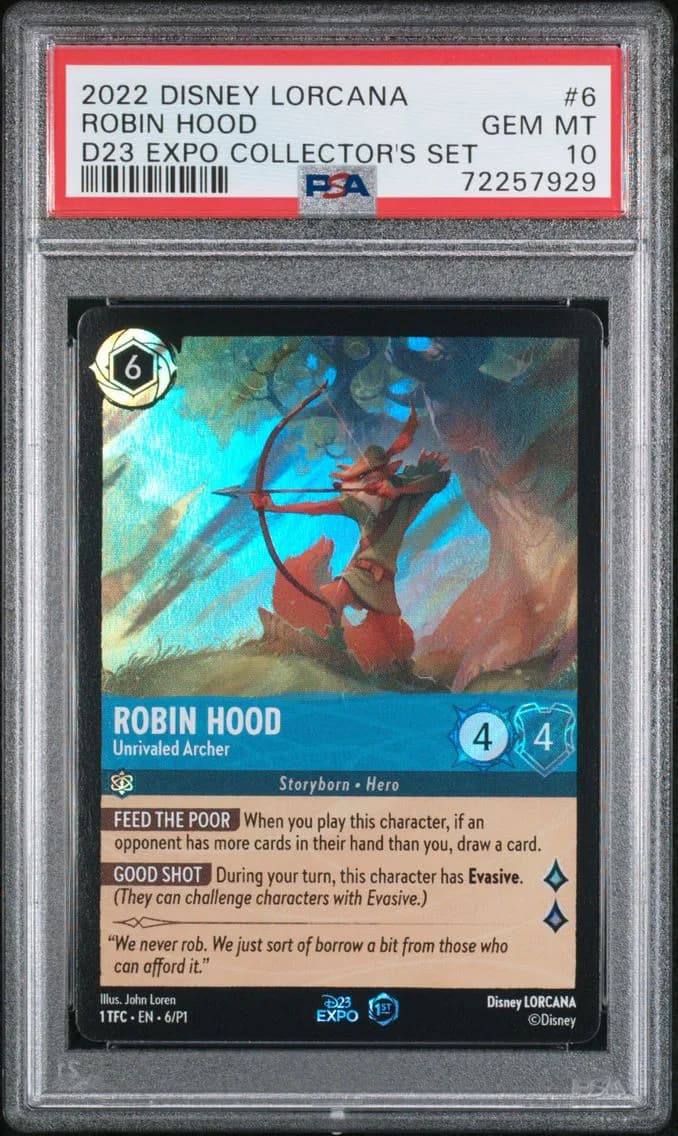 Robin Hood - Unrivaled Archer, PSA 10